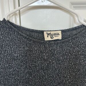 Show Me Your MuMu Gray Tunic Top
